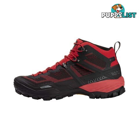 Mammut Ducan Mid GTX Mens Hiking Shoes - Dark Spicy/Black - 11US - 3030-03540-3618-1100