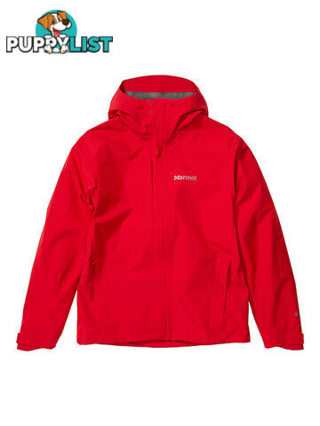 Marmot Minimalist Mens Waterproof Jacket - Team Red - S - 312306278S