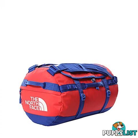 The North Face Base Camp 50L Duffel Bag - S - Horizon Red/TNF Blue - NF0A3ETOY3B