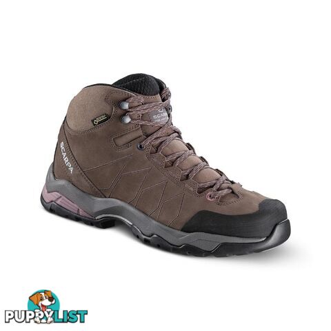 Scarpa Moraine PlUSMid GTX Womens Hiking Boots - Charcoal/Dark Plum - US7.5 / EU39 - SCA10104-Char-Plum-39