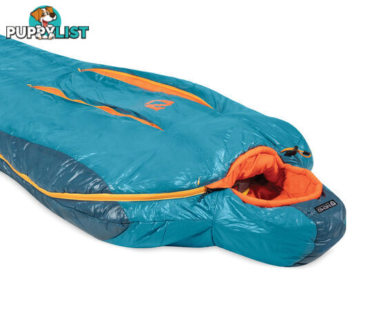 Nemo Kyan 20 Synthetic Mens Mummy Sleeping Bag - Reg - Abyss/Flar - NEM00221