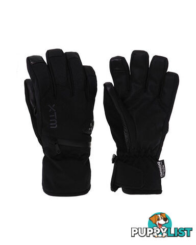 XTM Sage Adult Unisex Waterproof Snow Gloves - Black - Xl - DU020-BLK-XL