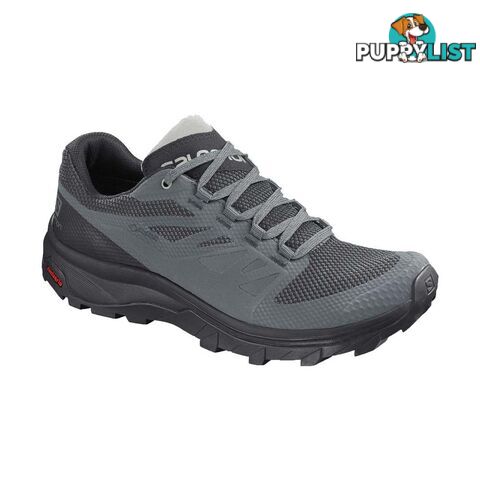 Salomon Outline GTX Womens Hiking Shoes - Stormy Weather/Black/Lunar Rock - 9US - L40997000-75