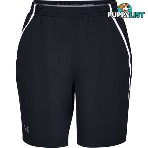 Under Armour Qualifier WG Perf Mens Shorts - Black/White - SM - 1327676-001-SM