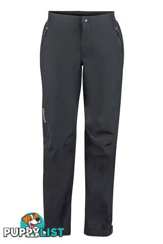 Marmot Minimalist Womens Waterproof Pant - Black - 1491838-BLK