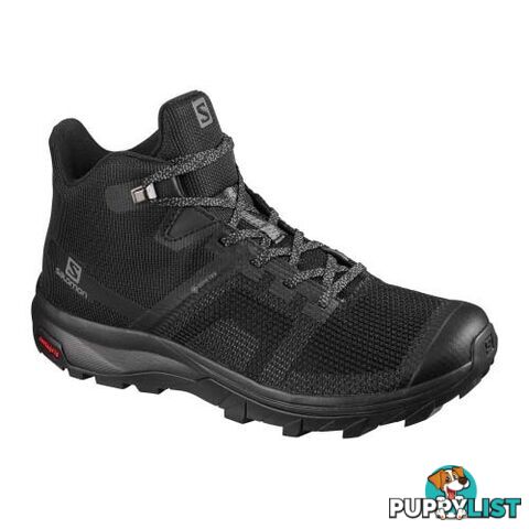 Salomon Outline Prism Mid GTX Womens Hiking Shoes - Black/Qush - 7.5US - 411211-060