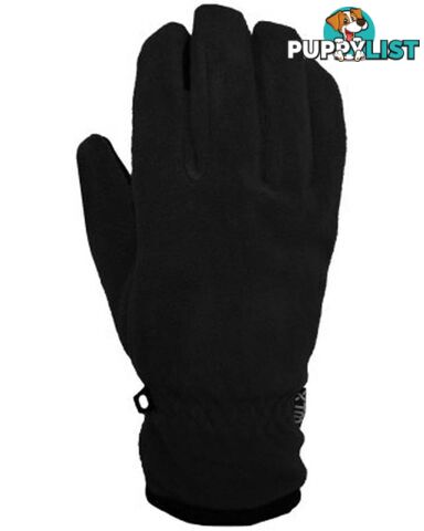 XTM Cruise Fleece Mens Glove - Black - M - EM001-BLK-M