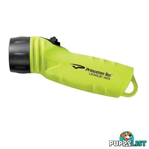 Princeton Tec League 420 Lumen Diving Flashlight - Neon Yellow - LG350-NY