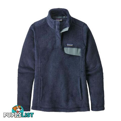 Patagonia Re-Tool Snap-T Fleece Pullover Womens Fleece Jacket - Stone Blue - Classic Navy X-Dye - XL - 25443-SOCX-XL