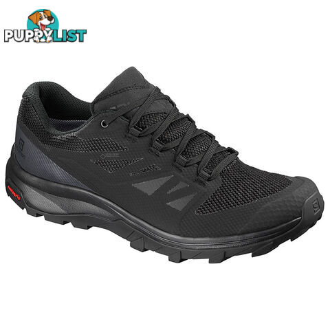 Salomon Outline GTX Mens Hiking Shoes - Black/Phantom/Magnet - US 9 - 404770-085