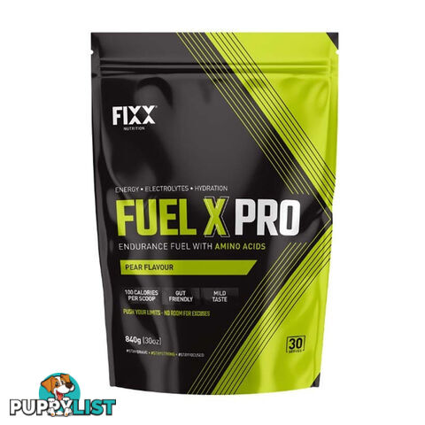 Fixx Nutrition Fuel X Pro Endurance Fuel - 840g Bag - Pear - FXFXPBPR840