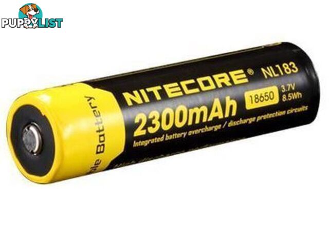 Nitecore 18650 Rechargeable Li-Ion Battery - 2300mAh - NL1823