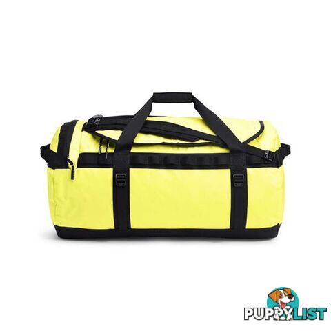 The North Face Base Camp 95L Duffel Bag - L - Sulphur Spring Green/TNF Black - NF0A3ETQC6T