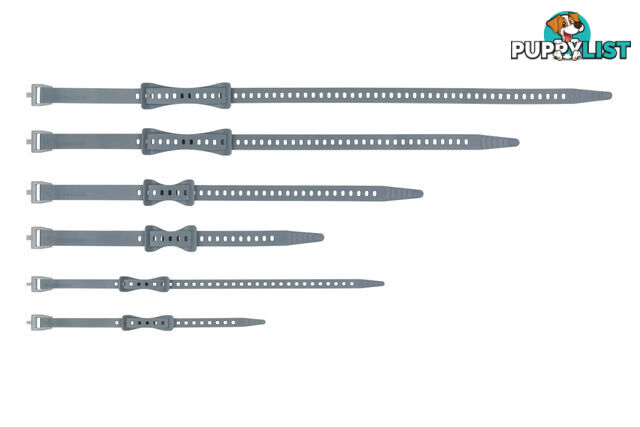 Sea To Summit Stretch-Loc 12 TPU Straps - 12mm X 300mm - 2pk - Dusk - ASLSTRP12X300DSK