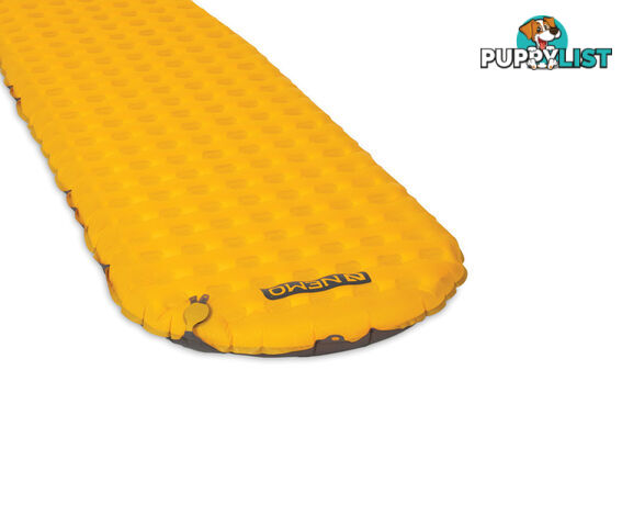 Nemo Tensor Insulated Ultralight Sleeping Pad - Regular Mummy - Yellow - NEM00228