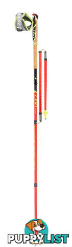 Leki Micro Trail Pro Trail Running Poles - Red - 110cm - 649-2585-110