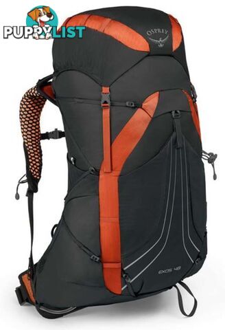 Osprey Exos 48L Lightweight Backpack - Blaze Black-M - OSP0725-BlazeBlac-M