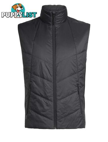 Icebreaker MerinoLoft Helix Mens Insulated Vest - Black - S - 105449001S