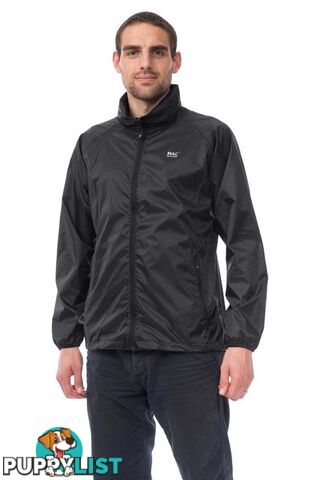 Mac In A Sac Origin Unisex Waterproof Packable Rain Jacket - Jet Black [Jacket Size: Xs] - MAC-JKT-JETBLACK-XS