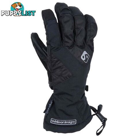 Outdoor Designs Summit Glove - Black [Glove Size: Medium] - 263754