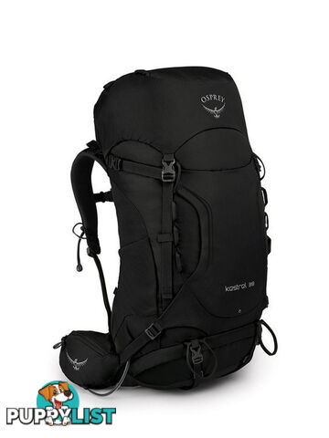 Osprey Kestrel 38L Mens Day Hiking Backpack - Black - S/M - OSP0763-Black-SM