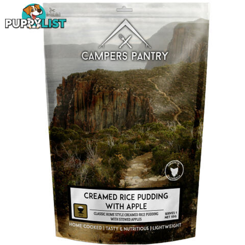 Campers Pantry Creamed Rice Pudding With Apple - CPCRPA5017