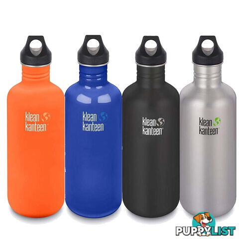 Klean Kanteen 40oz Classic Loop Cap Water Bottle 1.2L - XK1003P4