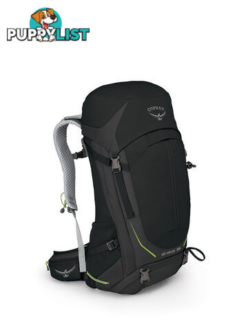 Osprey Stratos 36L Hiking Daypack - Black [Size: M/L] - OSP0608-Black-M-L