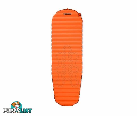 Nemo Flyer Self-Inflating Insulated Sleeping Mat - Orange - Long Wide - NEM00260