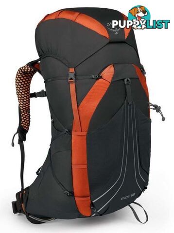 Osprey Exos 58L Lightweight Backpack - Blaze Black - OSP0726-BlazeBlac