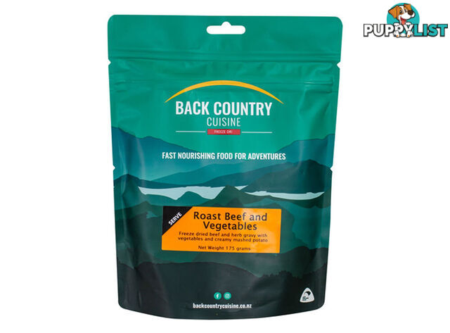 Back Country Cuisine Roast Beef and Veg - Small - BC514