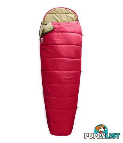 The North Face Eco Trail Synthetic 55 Sleeping Bag - Regular - TNF Red/Hemp - Rh - NF0A3S7KQ62-R-RH