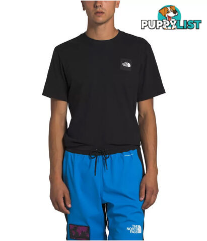 The North Face Red Box Mens Short-Sleeve Tee - TNF Black - S - NF0A4M4RJK3-R0S