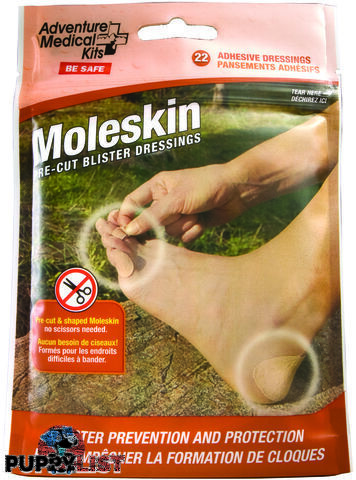 AMK Moleskin Pre-Cut Blister Dressings - 4400mole