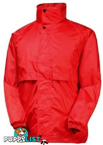 Rainbird Stowaway Unisex Waterproof Packable Rain Jacket - Red - M - 8004-7-RD-M