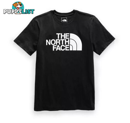 The North Face Half Dome Mens Short-Sleeve Tee - TNF Black - S - NF0A4M4PJK3-R0S