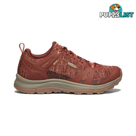 Keen Terradora II WP Womens Waterproof Hiking Shoes - Cherry Mahogany Coral - US 6 - 1022348-6