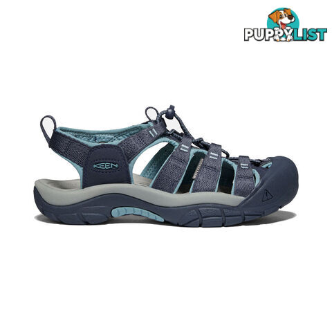 Keen Newport H2 Womens Hiking Sandals - Navy Smoke Blue - 1022800