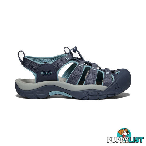 Keen Newport H2 Womens Hiking Sandals - Navy Smoke Blue - US 10 - 1022800-10