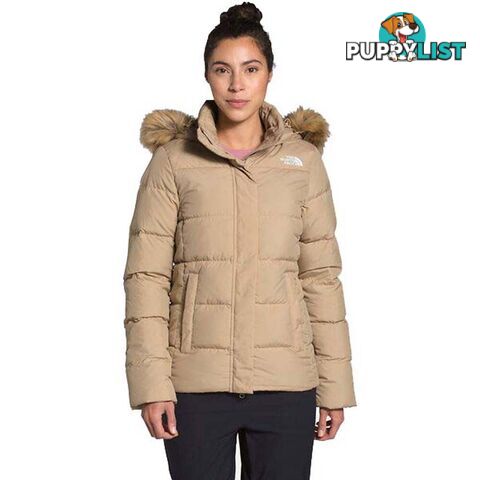 The North Face Gotham Womens Down Insulated Jacket - Hawthorne Khaki - XL - NF0A4R33H7E-X1L