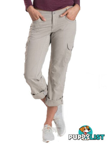 Kuhl Splash Womens Roll Up Pant 30L - Light Khak - US6/AU9 - KUH00097-LightKhak-6