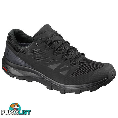 Salomon Outline Goretex Mens Waterproof Hiking Shoes - Black/Phantom/Magnet - 404770