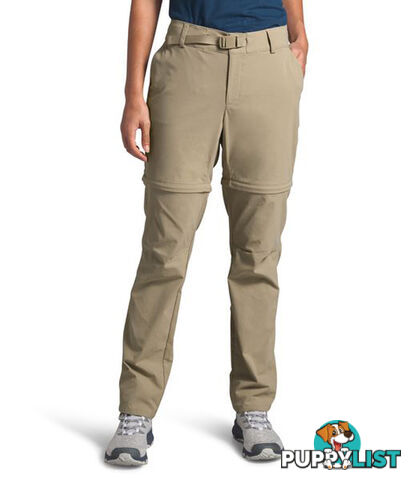 The North Face Paramount Convertible Womens Hiking Pant - Twill Beige - AU10/US6 - NF0A4CK9ZDL-R-06F