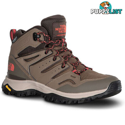 The North Face Hedgehog Fastpack II Mid Womens Waterproof Hiking Boots - Bipartisan Brown/Coffee Brown - 10 - NF0A46AOMD0-10F