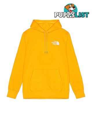 The North Face Box NSE Pullover Mens Hoodie Jacket - Summit Gold - M - NF0A476156P-T0M