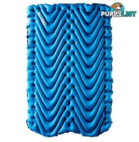 Klymit Double V Sleeping Pad - Blue - BK06DVBL02E