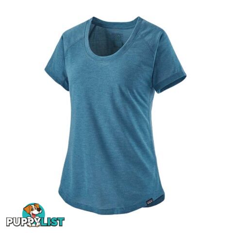 Patagonia Capilene Cool Trail Womens Short Sleeve Performance T-Shirt - Steller Blue - XS - 24501-STBL-XS