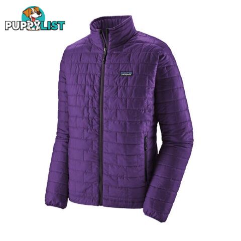 Patagonia Nano Puff Mens Insulated Jacket - Purple - S - 84212-PUR-S