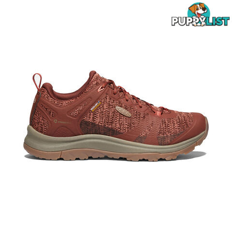 Keen Terradora II WP Womens Waterproof Hiking Shoes - Cherry Mahogany Coral - US 8 - 1022348-8