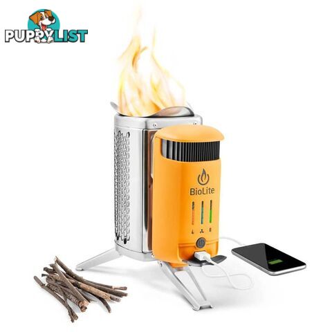 Biolite CampStove 2+ Electricity Generating Camp Stove - CSC0200